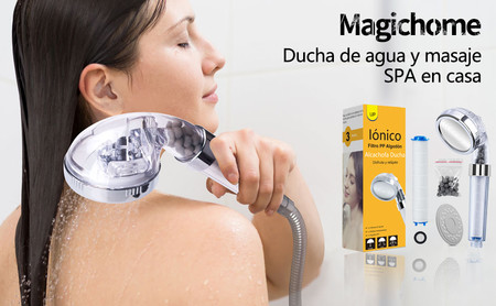 El cabezal de ducha más vendido de Amazon incorpora sistema de filtrado y hoy puedes comprarlo a mejor precio con este cupón