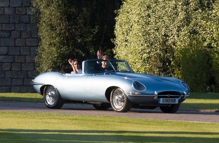 Harry y Meghan Jaguar E-Type Zero concept