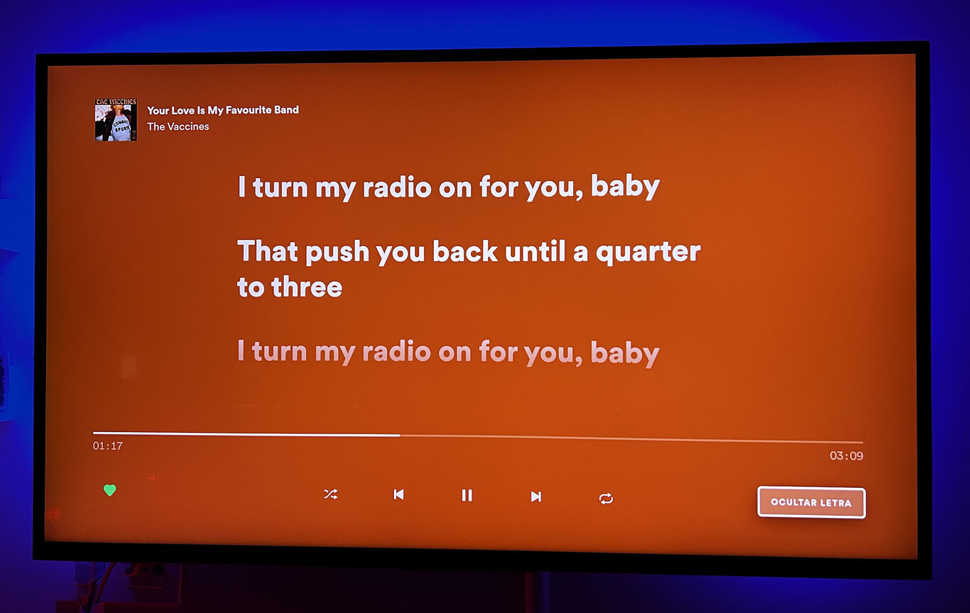 Spotify en modo karaoke cómo activar las letras de las canciones en