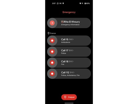 Emergencias Android 12 2
