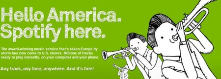 Spotify consigue setenta mil usuarios de pago en Estados Unidos en su primera semana