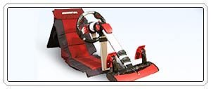 Race Pac, volante y pedales con sillón para Xbox y Ps2