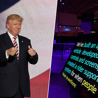 Un hombre ganó 100.000 dólares apostando qué palabras diría Trump. El truco: él mismo se las ponía en el teleprompter 