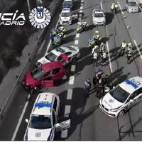 Un conductor drogado siembra el pánico en Madrid durante 30 kilómetros de persecución... hasta que consiguen pararle