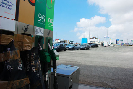 Combustibles agotados temporalmente por montuno