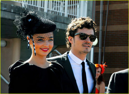 Miranda Kerr y Orlando Bloom prometidos
