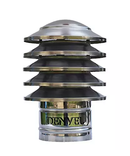 Accesorio de láminas de acero inoxidable para chimenea, sombrero de chimenea, cubierta de chimenea, accesorio para chimenea, cubierta de ventilación de láminas, cubierta de láminas, sombrero de