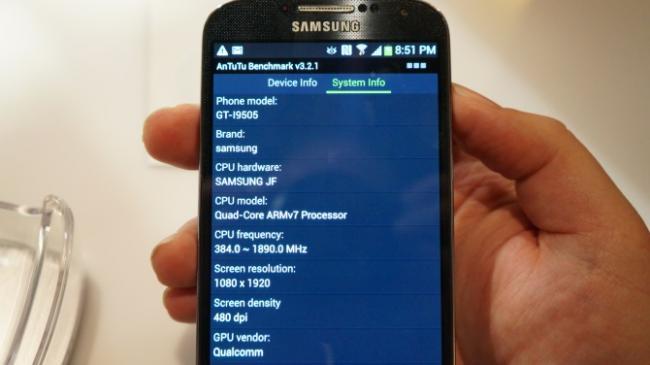 Galaxy S4 Antutu