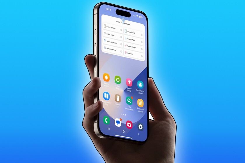 ONe UI en iPhone
