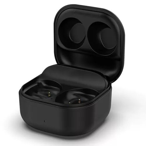 Funda de carga para Samsung Galaxy Buds FE, caja de carga de repuesto para Samsung Galaxy Buds FE SM-R400, accesorios para auriculares (negro)
