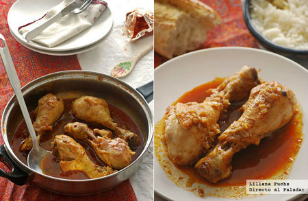 Pollo paprika de inspiración húngara. Receta