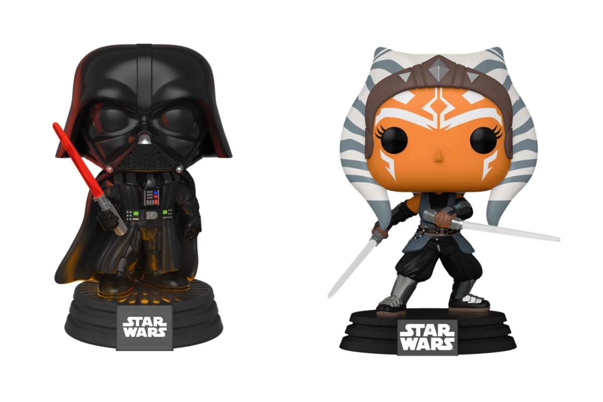 Funko Pop! de Stranger Things y Star Wars.