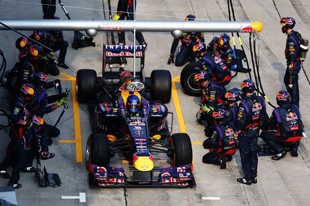 Red Bull reduce a 2,05 segundos el tiempo de pit-stop. Nuevo récord