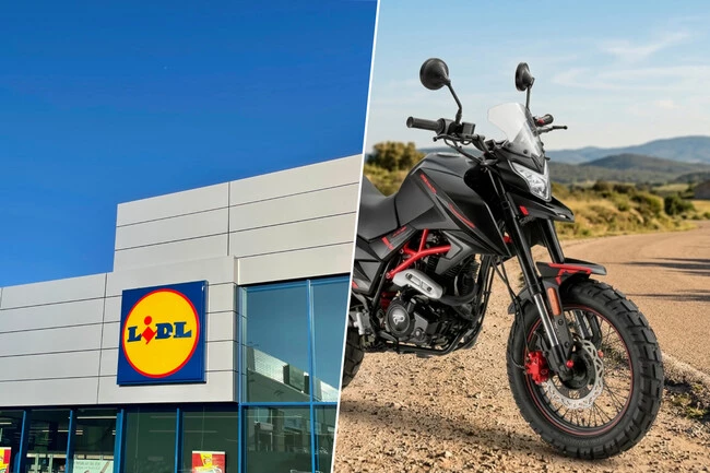 Motocicleta En Lidl Alemania