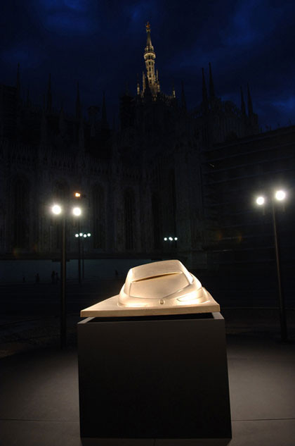 Escultura del Alfa Brera de bronce