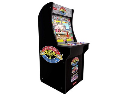 Una recreativa de los ochenta en tu habitación por 358 euros: Arcade 1Up Street Fighter en oferta hoy en Amazon