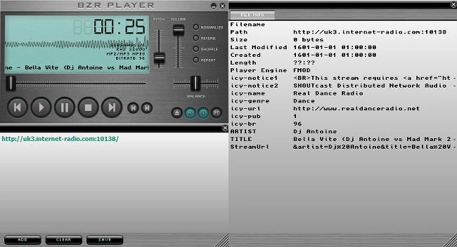 BZR Player, el reproductor de audio para Windows que más formatos