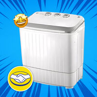 Por menos de 2,350 pesos en Mercado Libre: lavadora de nueve kilos con centrifugado