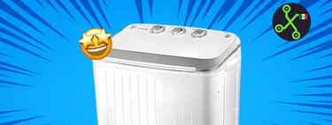 Lavadora de nueve kilográmos con centrífuga por menos de 2,399 pesos en Mercado Libre 