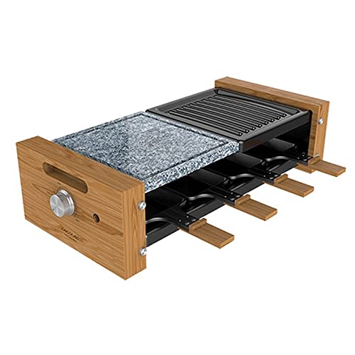 Cecotec Raclette Cheese&Grill 8400 Wood MixGrill