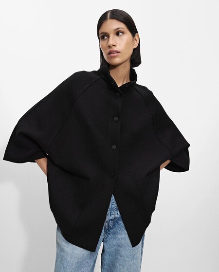 Abrigo Punto Calentito Bonito Elegante Invierno Sfera