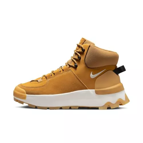 Nike DQ5601-710 Nike Classic City Boot Sneaker Adult Wheat/Sail-Black-Gum Light Brown 36.5