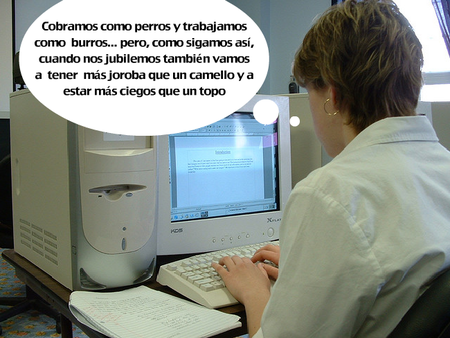 Obligaciones del empresario respecto a los riesgos por el uso de ordenadores en oficinas y despachos