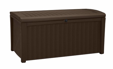 Oferta de Amazon en el arcón para exteriores Keter Borneo: ahora cuesta 91,95 euros con envío gratis