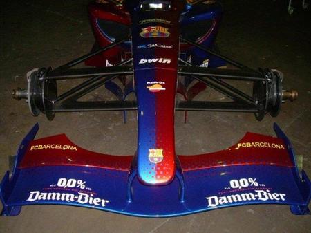 El monoplaza del Barça para la Superleague Formula que no se hizo realidad