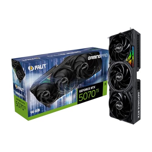 Palit GeForce RTX 5070 Ti GamingPro-S 16GB GDDR7 Reflex 2 RTX AI DLSS4

