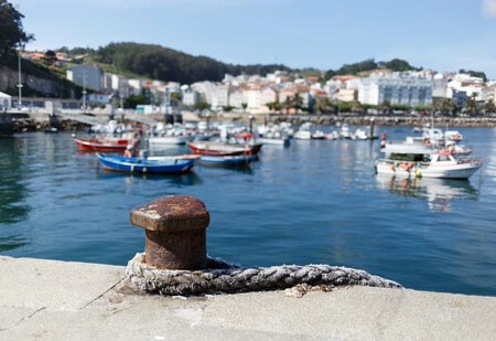 Pueblo Galicia Bonito Desconocido Marinero Tranquilo Escapada