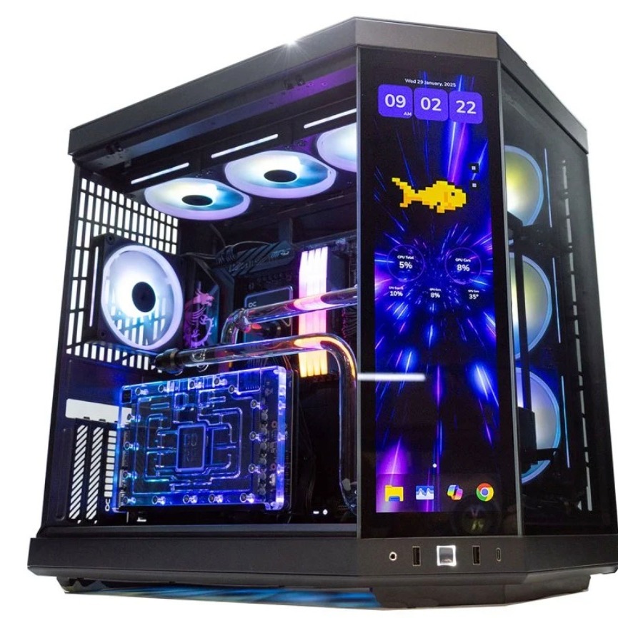 PcCom Custom Ryzen 9 9950X3D / 128GB / 4TB SSD / RTX 5090 + Windows 11 Pro