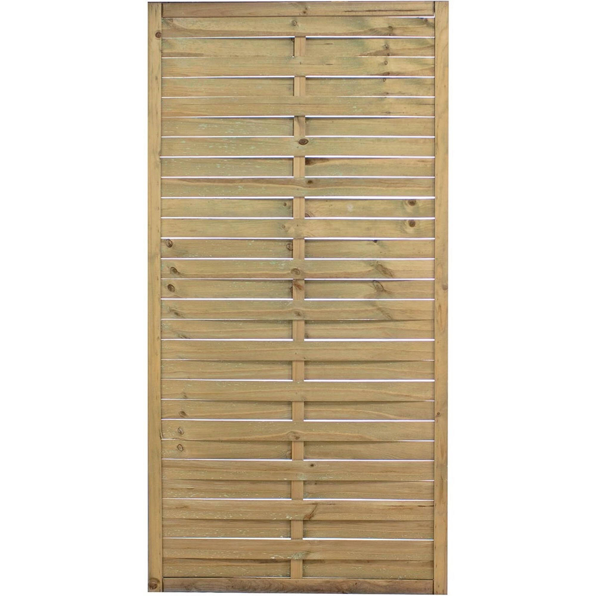 Panel trenzado de madera Natura marrón claro 90 x 180 cm
