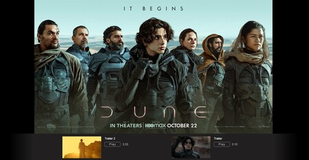 Por qué iTunes Movie Trailers es mi web favorita para ver trailers con la máxima calidad de imagen: el ejemplo de Dune