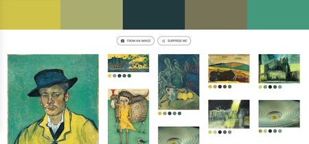 Este experimento de Google descompone tus fotos y las obras de arte en una paleta de colores 