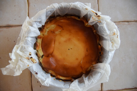Tarta de queso horneada