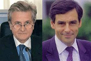 Trichet se reúne con el primer ministro francés