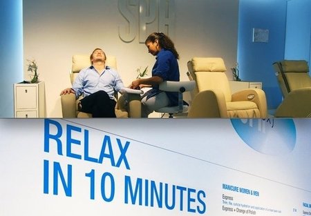 Be Relax, servicios de relajación en el aeropuerto