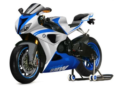 Fotomontaje de la versión de calle de la Superbike de BMW