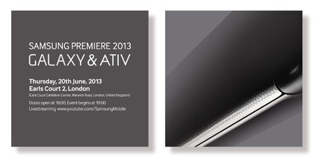 Samsung anuncia evento para el 20 de junio con presencia de la gama ATIV