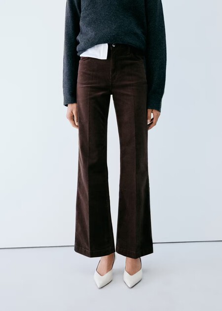 Vaqueros Marrones Color Cafe Elegantes Bonitos Zara Mango Massimo Dutti Oficina Tendencia Invierno 2026