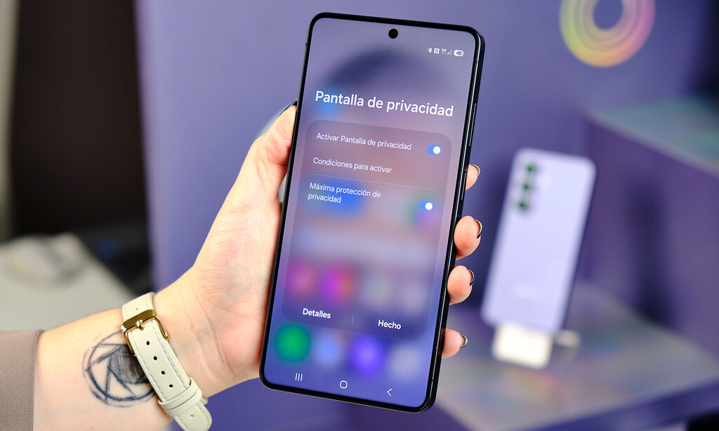 Samsung enseña en MWC 2026 una Pantalla de Privacidad más inteligente, con protección parcial por zonas