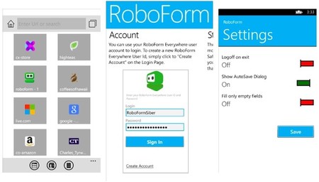 Gestiona todas tus contraseñas fácilmente en Windows Phone con RoboForm