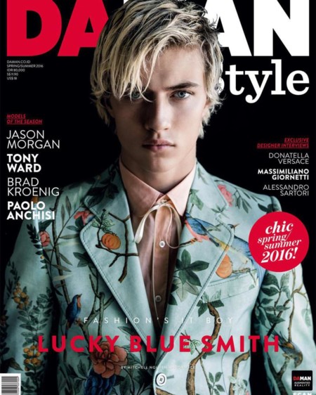 El look 19 de la colección masculina de Gucci para SS2016 acapara portadas