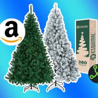 Amazon tiene en oferta estos árboles de Navidad frondosos para que comiences a decorar tu hogar 