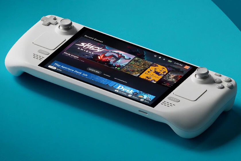 Imagen De Steam Deck Oled Blanca