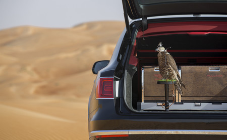 Amante de la cetrería, tu halcón ya puede viajar cómodamente en el Bentley Bentayga Falconry