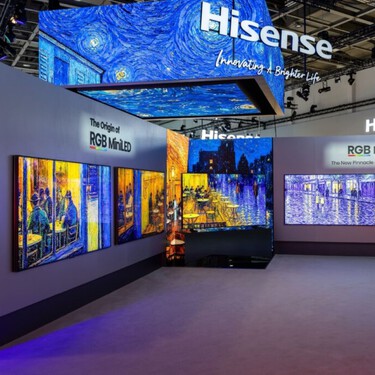 Smart TV gigantes, proyectores para cine en casa y barras de sonido. Estas son las novedades que Hisense  ha llevado a la IFA 2026