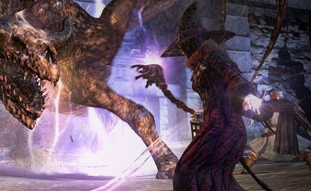 Una muestra del enorme potencial del hechicero en 'Dragon's Dogma: Dark Arisen'