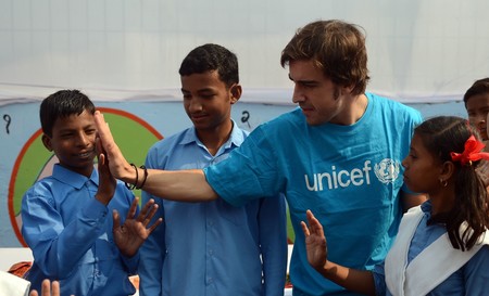 fernando alonso unicef